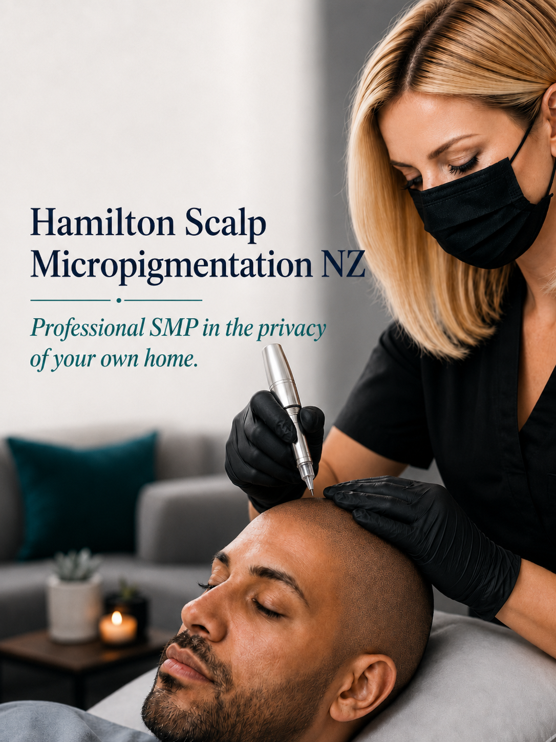 Equipment ready for an in-home treatment